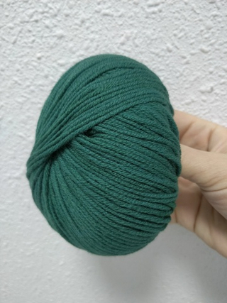 Зеленый, арт. 19, моточный меринос