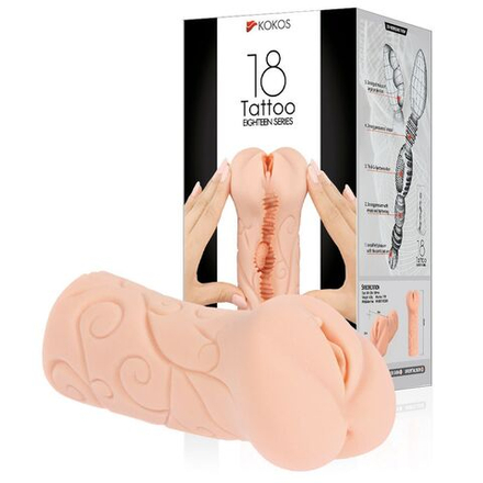 Мастурбатор Kokos M03 001 06 TATTOO KOKOS TPR 178*80