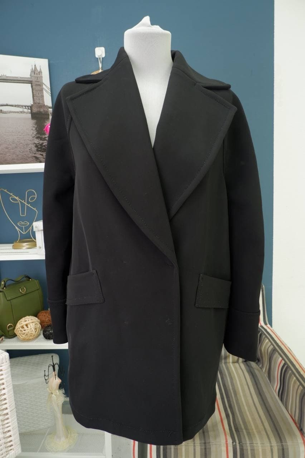 Пиджак H&M свободного кроя 40 размер