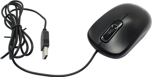 Genius Optical Mouse DX-110 <Black> (RTL)  USB  3btn+Roll (31010116100/31010009400)