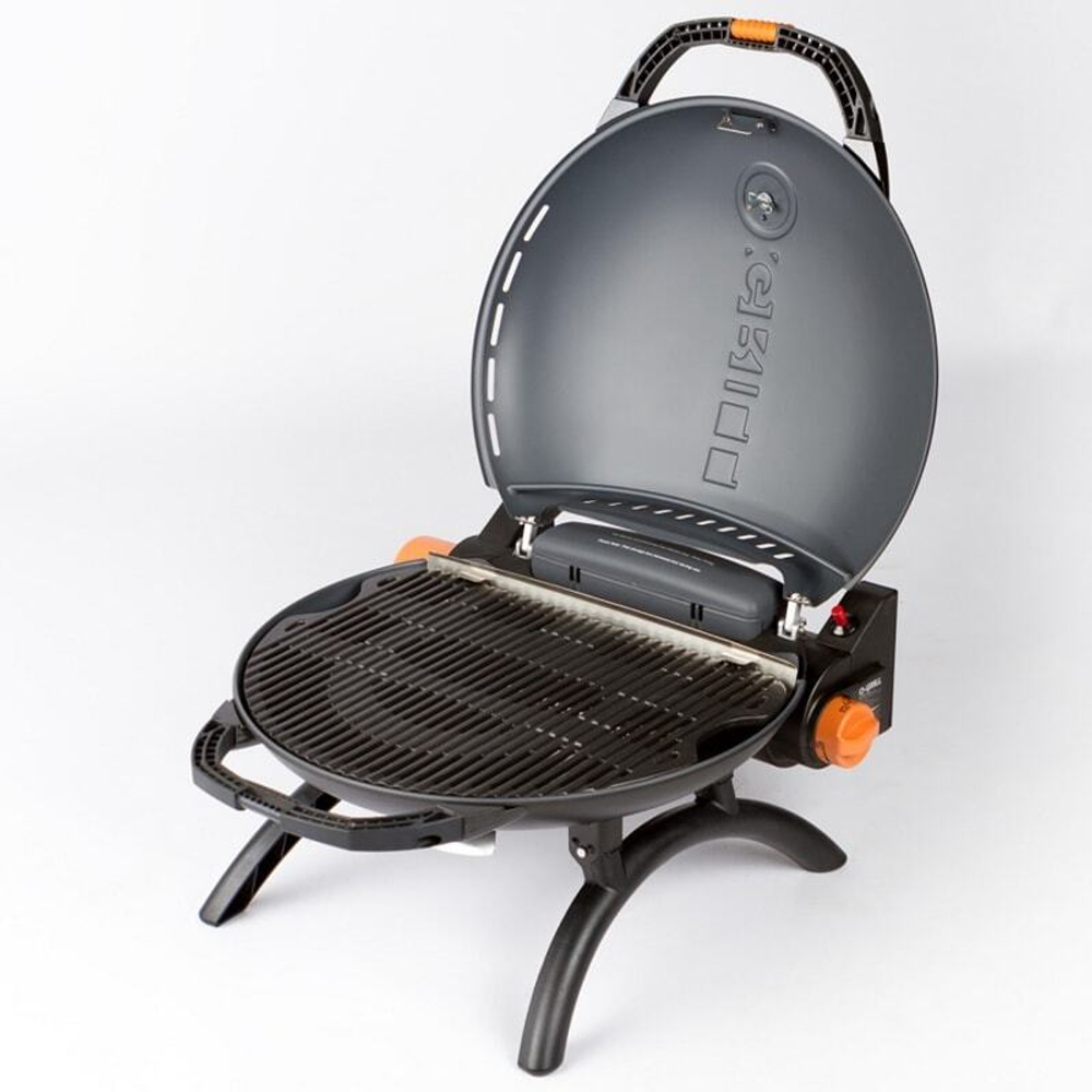 Гриль газовый O-GRILL 700T bicolor черный-золотистый (в комплекте адаптер тип А)