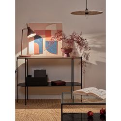 Лампа настольная Thor, Ø21х58 см, сливовая