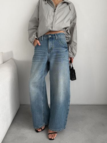 Джинсы широкие женские NOHO