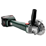 Машина шлифовальная угловая аккумуляторная Metabo W18 L9