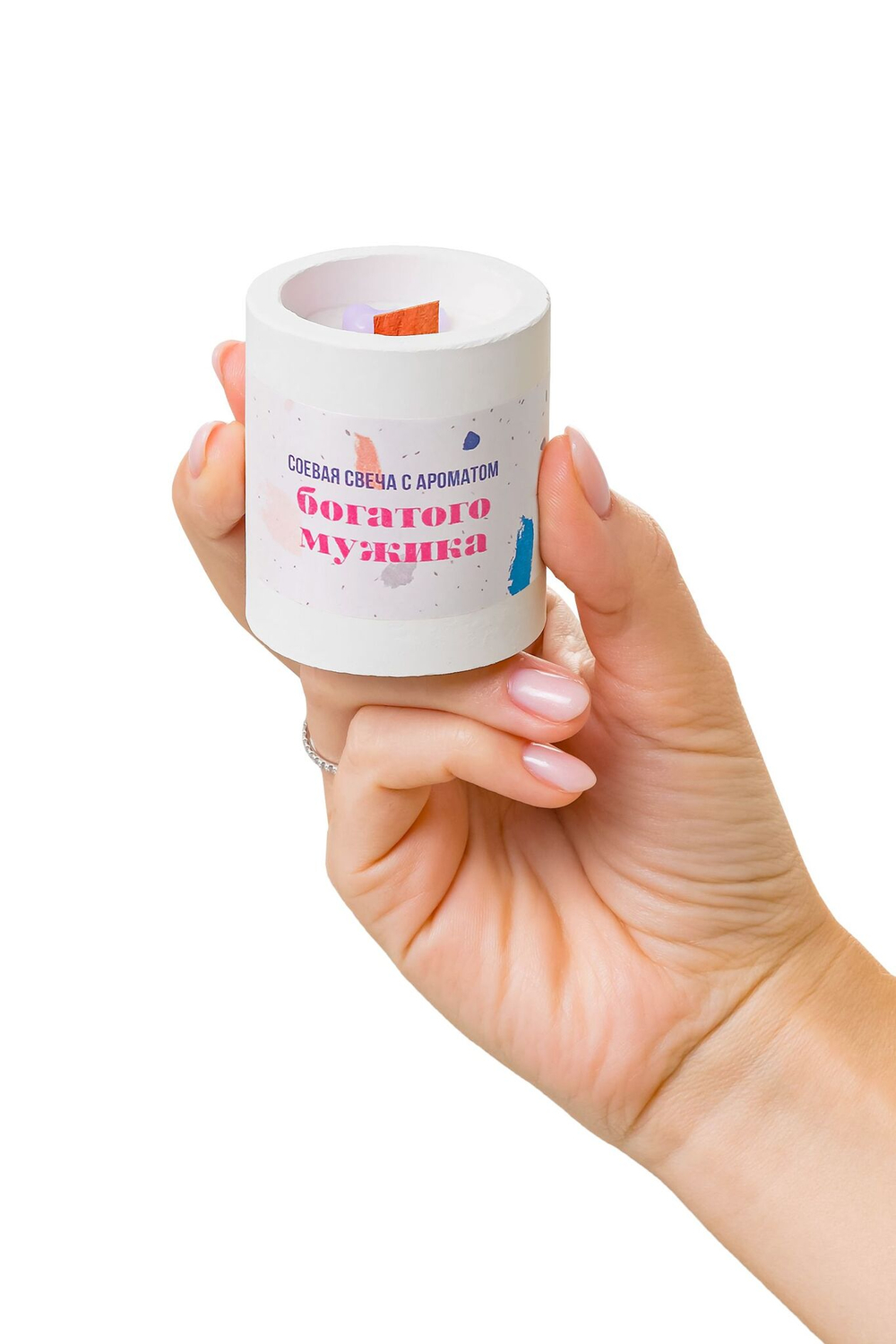 Ароматическая свеча «Богатый мужик»