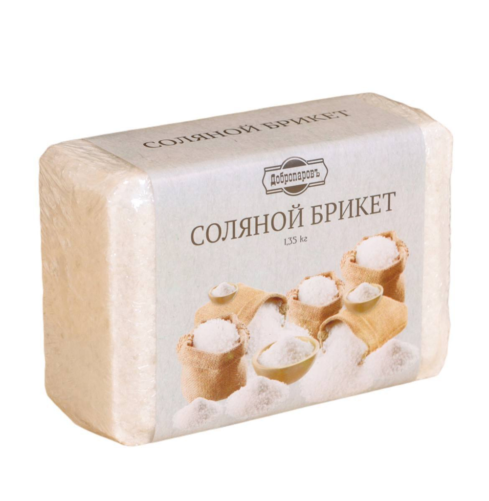 Соляной брикет, 1,35 кг "Добропаровъ" 3519602