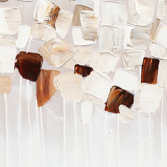 Панно декоративное fleur, 60х60 см, бежевое