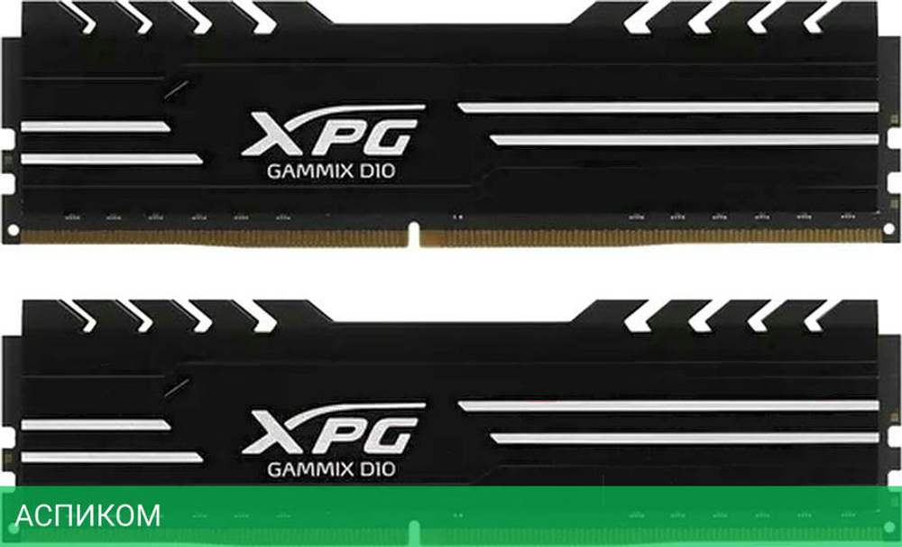 Оперативная память A-Data Gammix D10 2x8GB DDR4 PC4-25600 (AX4U32008G16A-DB10)