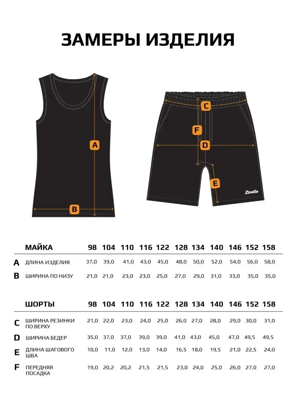 Костюм летний для мальчика