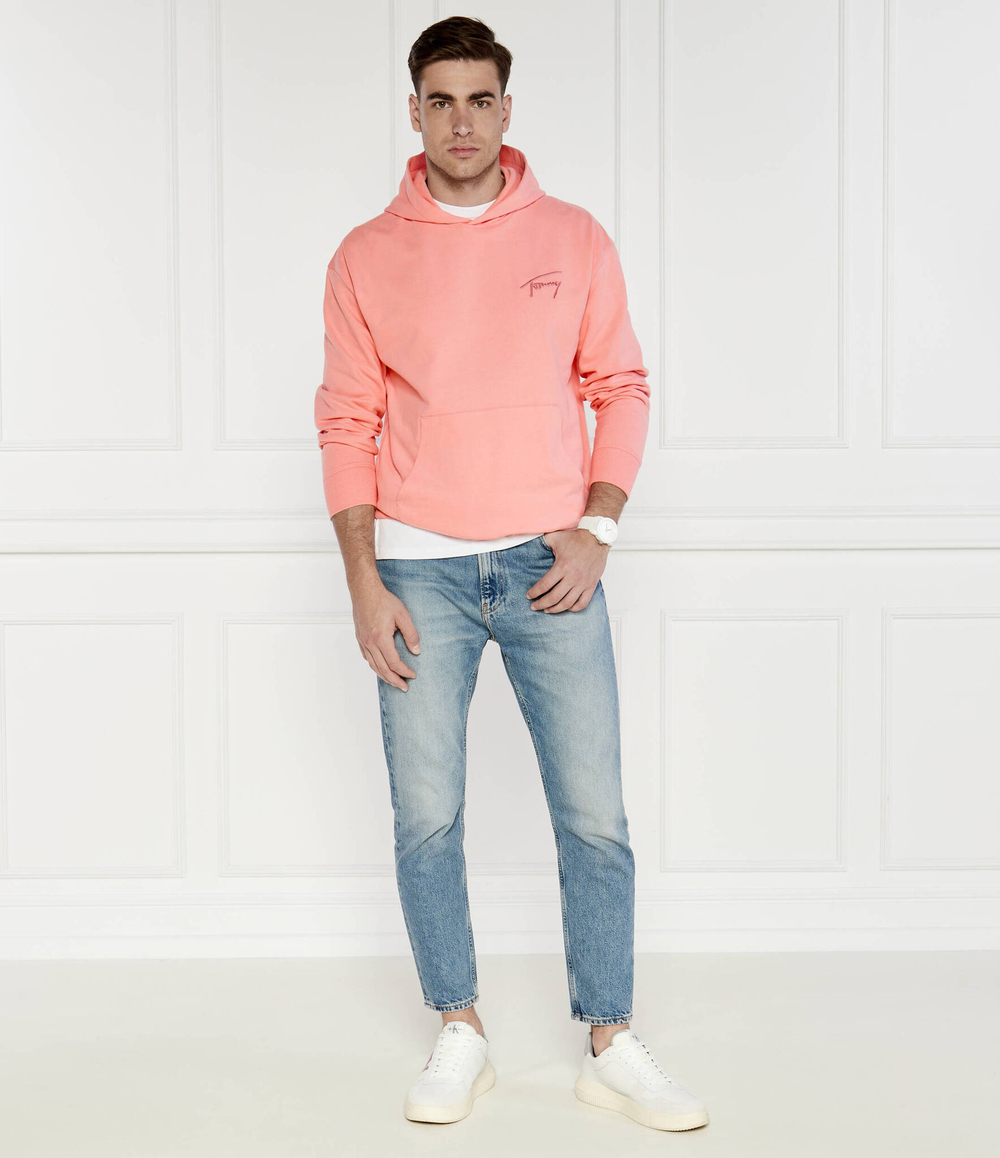 Худи SIGNATURE Tommy Jeans - розовый(DM0DM17990)
