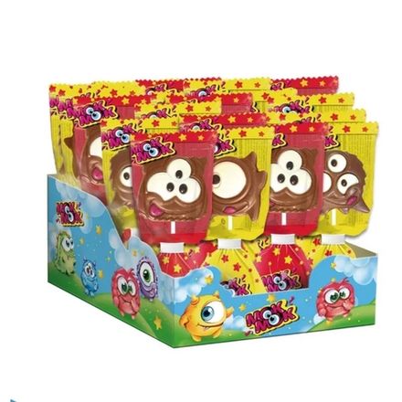 Молочный шоколад Шокомострики на палочке, 24 гр