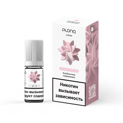 Plonq Liquid - Клубничное мороженое, 10 мл