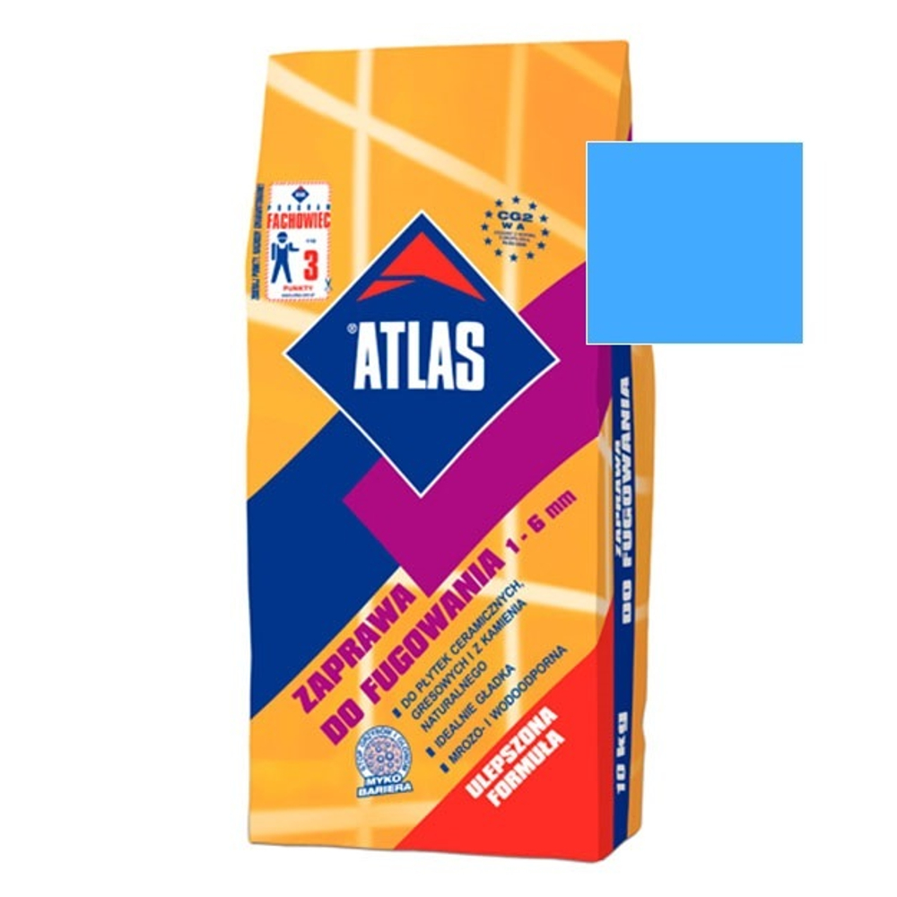 Затирка "Atlas" STANDART 031 Голубая/лазурь 2кг