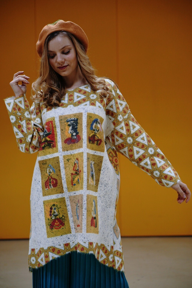 Туника "Воображаемые портреты" Пабло Пикассо