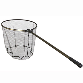 Подсачек складной Lucky John телескопический, размер 200х70х55 см, прорезиненный