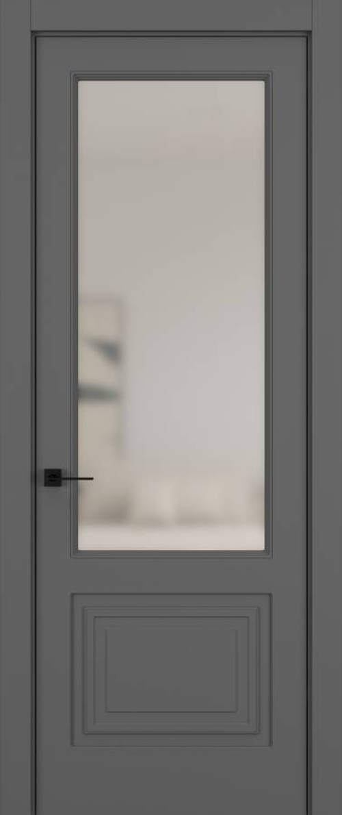 Дверь 02V ELEGANT Матовый Темно-серый