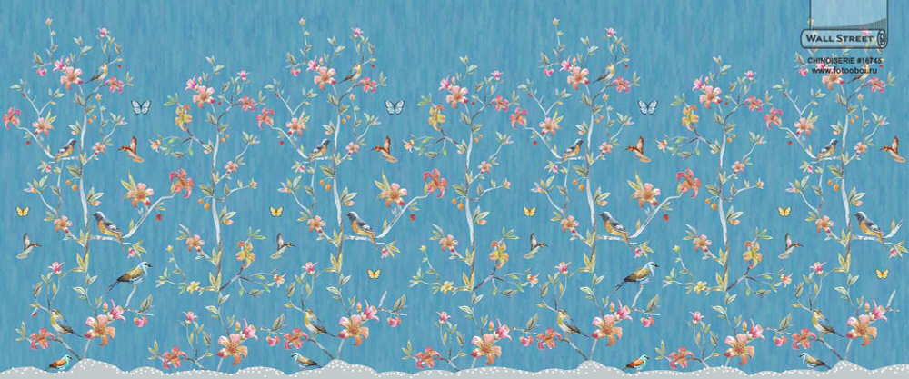 Дизайнерские обои Wall Street Chinoserie