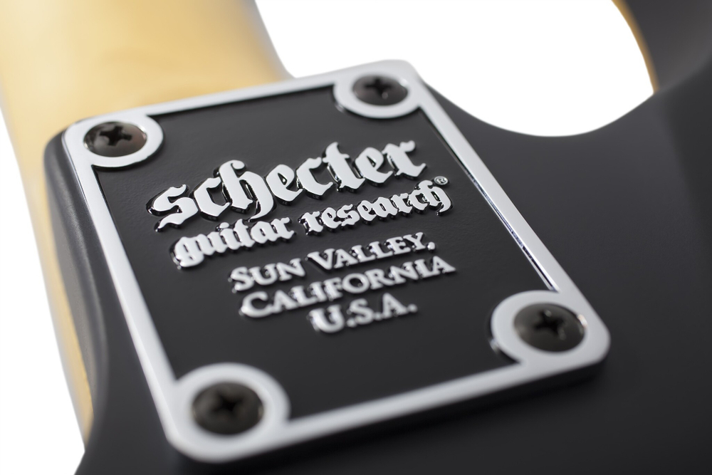 Schecter DEMON-6 AGED BLACK SATIN