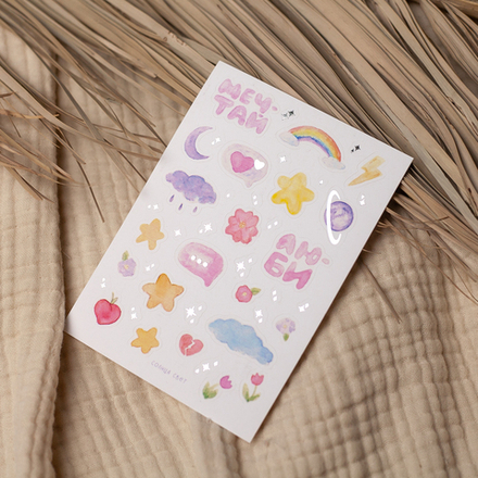 Стикерпак "Любовные мечты" 🌸