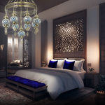 Citilux Каир CL419186 Люстра подвесная Мозаика Синяя