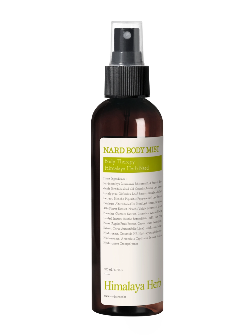 BOUQUET GARNI NARD - СПРЕЙ ДЛЯ ТЕЛА С ЭКСТРАКТОМ ЛИМОНА И МЯТЫ BODY MIST LEMON MINT, 200 МЛ