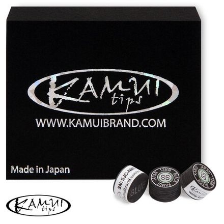 Наклейка для кия Kamui Black ø12мм Super Soft 1шт.
