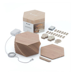 Умная светодиодная панель Nanoleaf Elements Wood Look Hexagons Starter Kit (комплект — 13 шт.)
