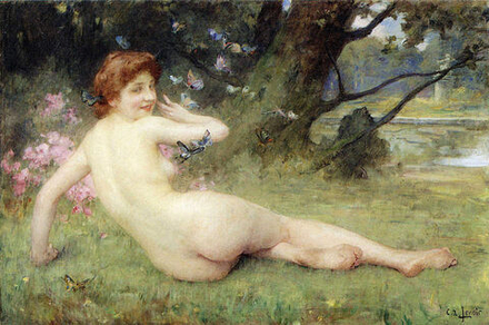 Charles-Amable Lenoir (1860-1926) - эротическое искусство французского художника