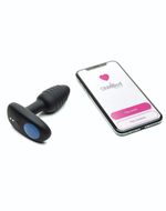 Черный интерактивный вибратор OhMiBod Lumen for Kiiroo с подсветкой - 10,2 см. (Цвет: черный)