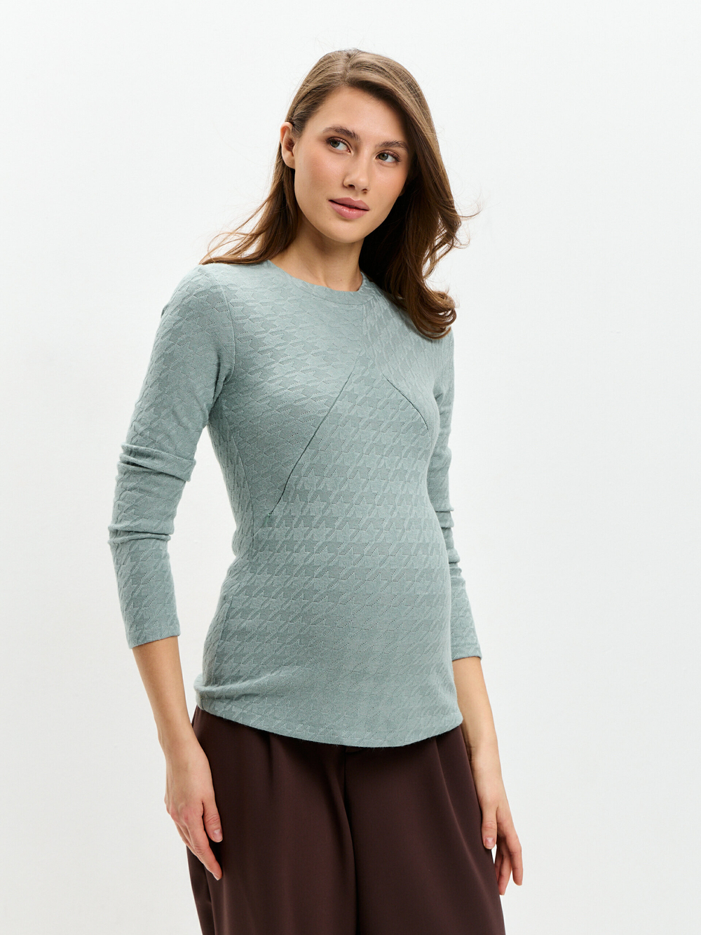 Кофта "Стефания" для беременных и кормящих мам.