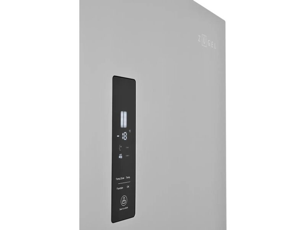 Холодильник Zugel ZRSS630Х нержавеющая сталь