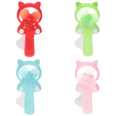 Вентилятор «Милые ушки», 20*9,5 см, микс