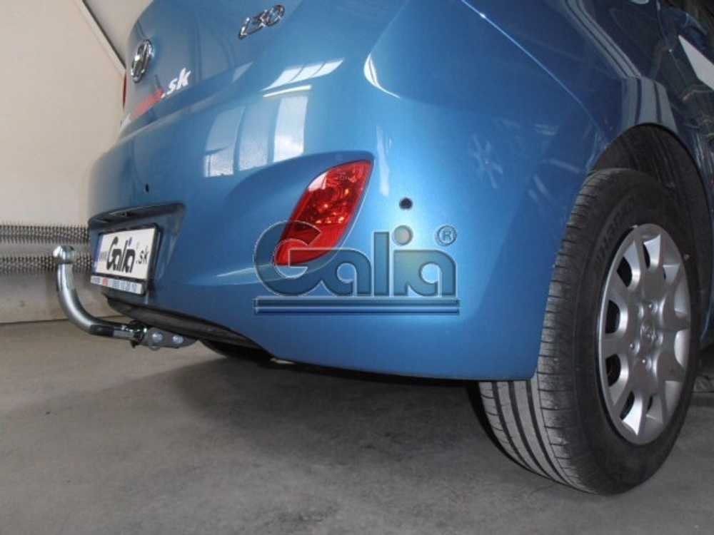 Фаркоп оцинкованный Galia H086A для Hyundai i30 хетчбек 2012-, Kia Ceed хетчбек 2012-(паспорт и сертификат в комплекте)(без электрики)