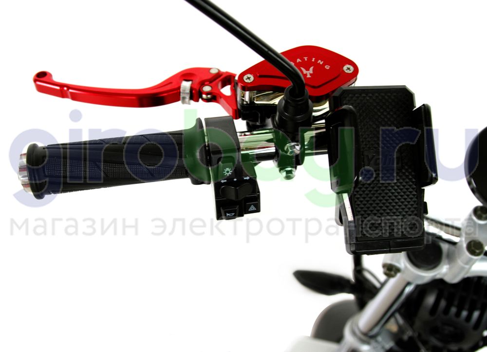 Электроскутер IKINGI X7 PRO 3000W - Чёрный, летние покрышки фото №14