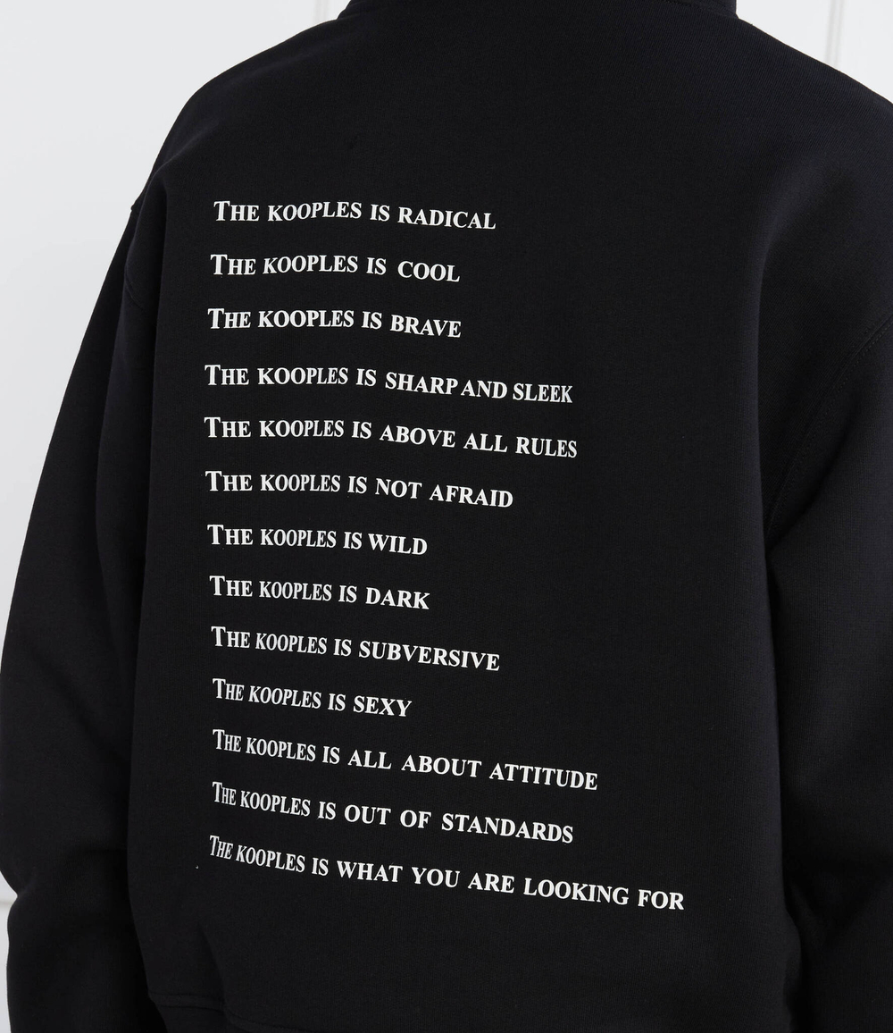 Худи The Kooples - черный(FSWE25079K)