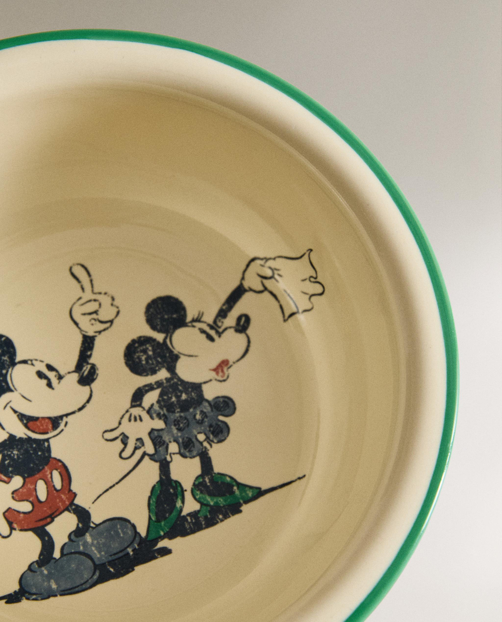 Zara Home миска из каменной керамики, цвет разноцветный, 13 см