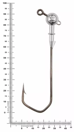 Джиг некрашеный Stinger Eye Jig, крючок Vido Craft VD-079 10/0 (3шт/уп)