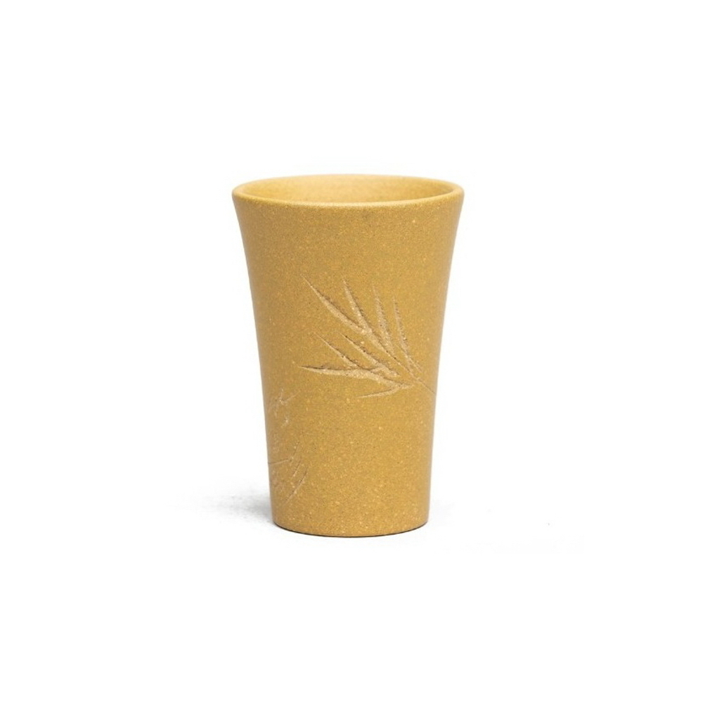 316058.3  Пиала 4 ЦВЕТА ИСИНА "Бамбук", глина Дуаньни, 30мл, глина, желтый