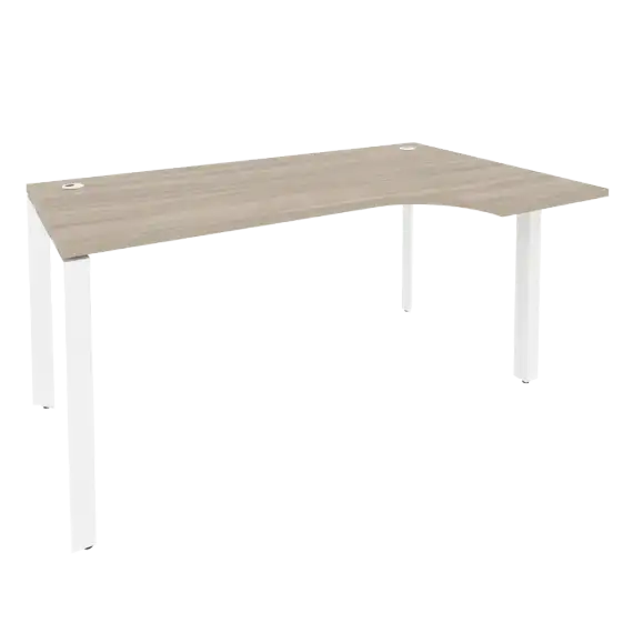 Onix Стол эргономичный правый на П-образном м/к O.MP-SA-1 (R) 1580*980*750 (720/460)