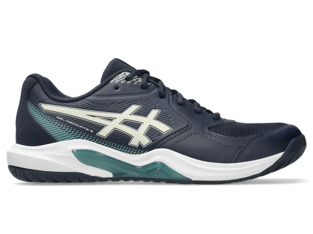 Теннисные кроссовки Asics Gel-Dedicate 9 - midnight/oatmeal
