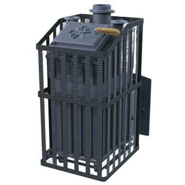 Банная печь Гроза 24П2 Ураган (Закрытая каменка)