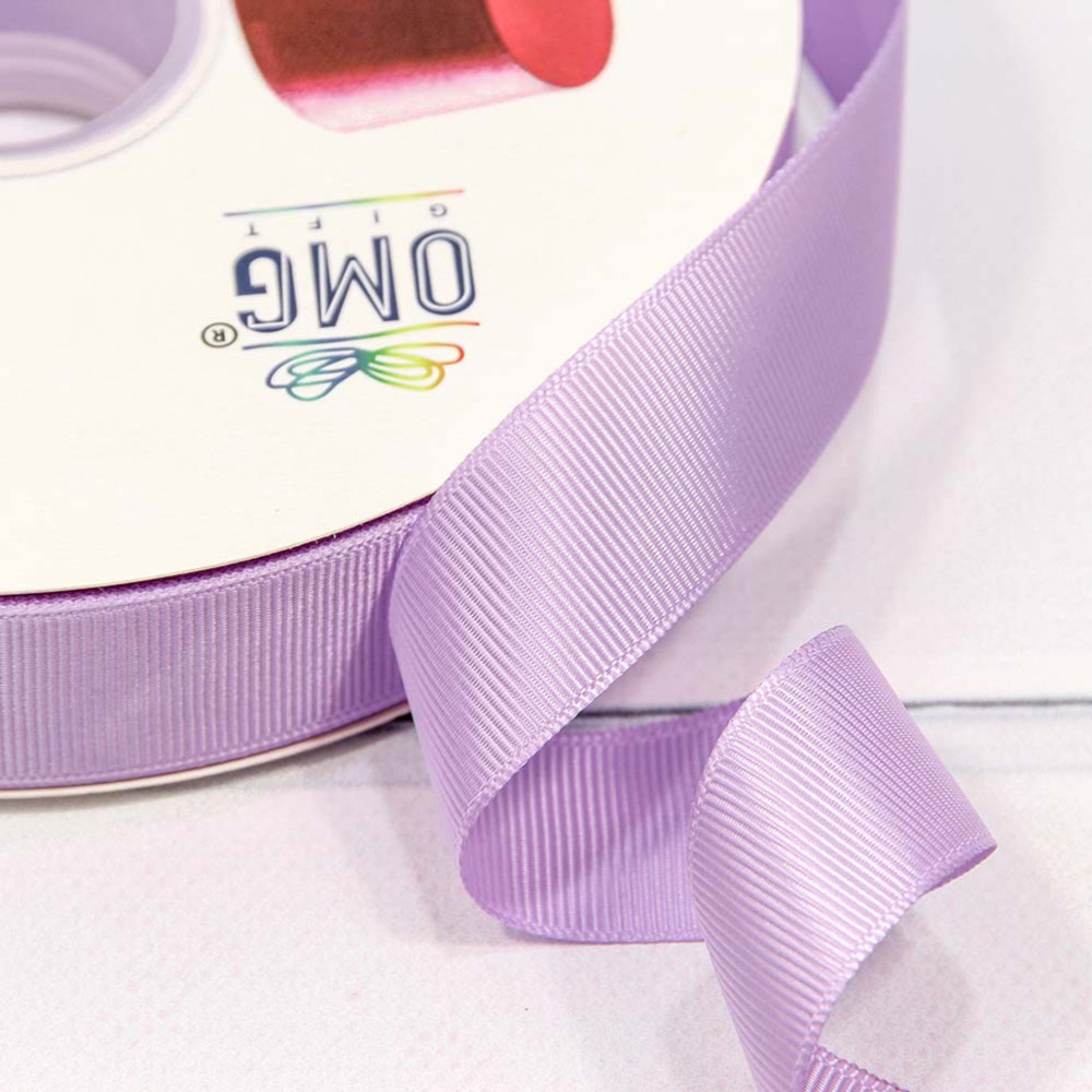 Лента Репсовая 2,5см х 110м (Сиреневый)