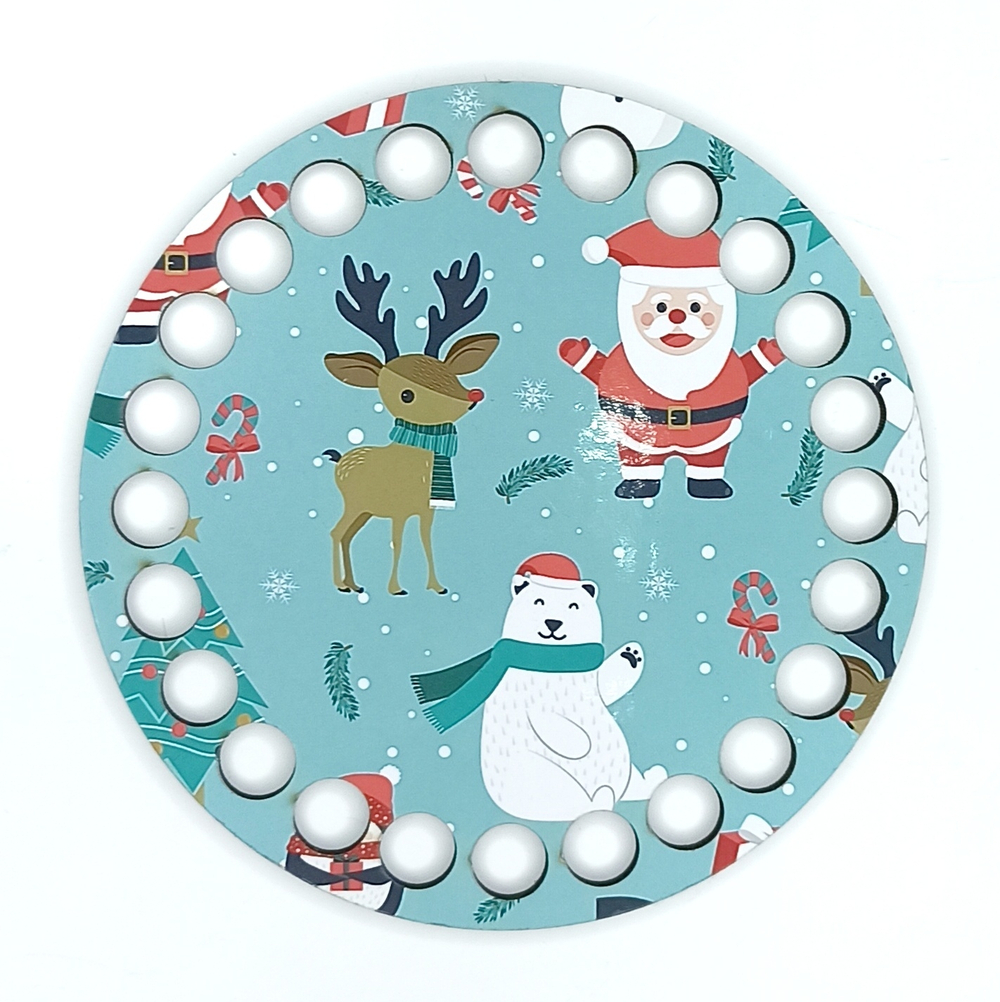 Донышко Новый год диаметр 10см