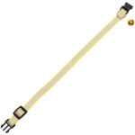 Ошейник с колокольчиком 1*19-32см «Zoo City-Примула» микс цветов (минивложение 12шт)✦