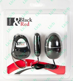 Чёрный вибронабор на дистанционном управлении