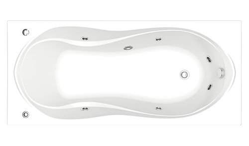 Гидромассажная ванна Bas Ямайка 180х80