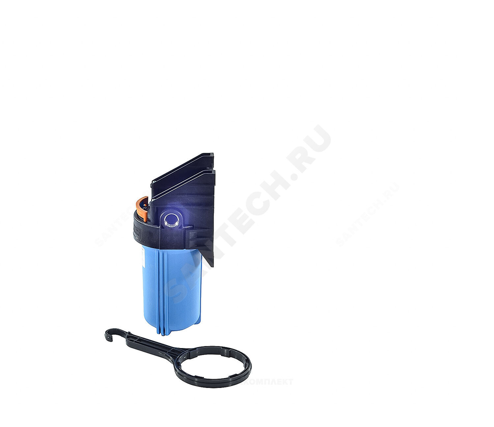 Корпус фильтра 1 М 1" ВР Ру10 1-ст без картриджей Big Blue 10" Джилекс 9054