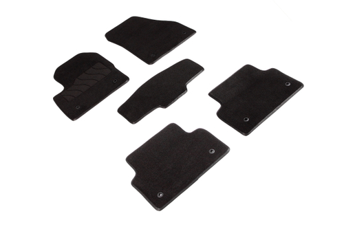 Ворсовые коврики LUX для Jaguar E-Pace 2017-н.в., Seintex.94644