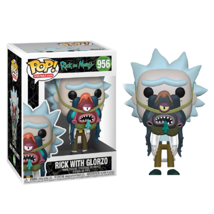 Фигурка Funko POP! Animation Rick & Morty Rick w/ Glorzo
