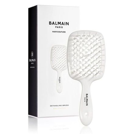 Balmain Hair Couture Распутывающая СПА щётка белая White Detangling Brush